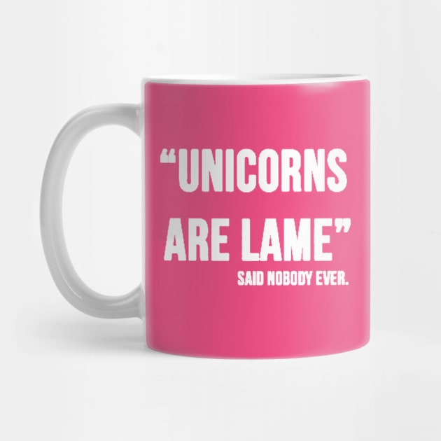 unicorns are lame by hanespace